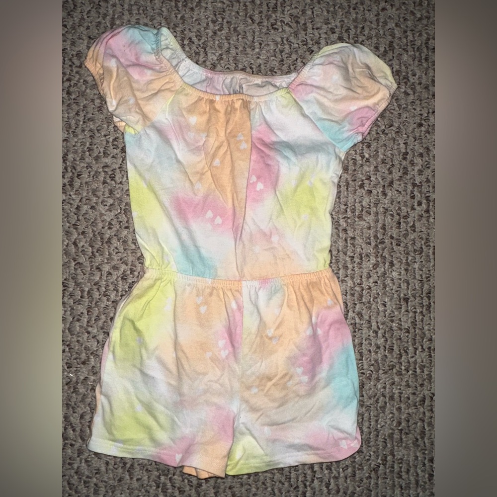 Toddler Tie Dye Romper
